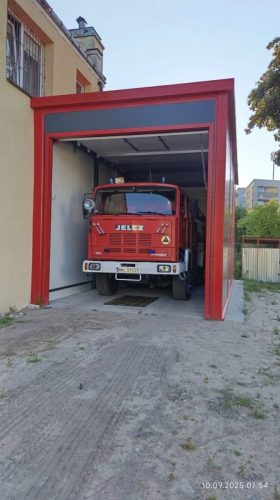 Garaż dla straży pożarnej