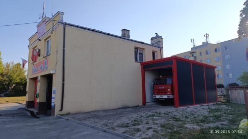 Garaż dla straży pożarnej