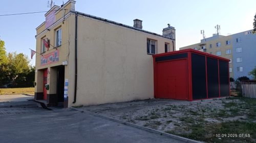 Garaż dla straży pożarnej