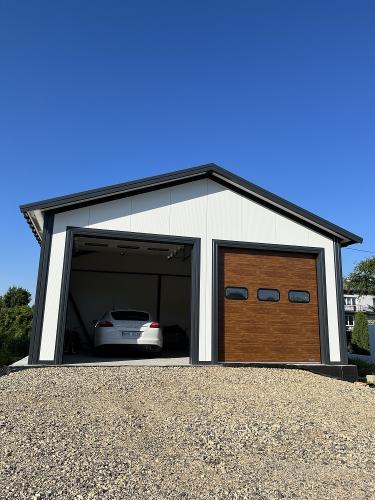 Garaż dwustanowiskowy firmy Garage Delux