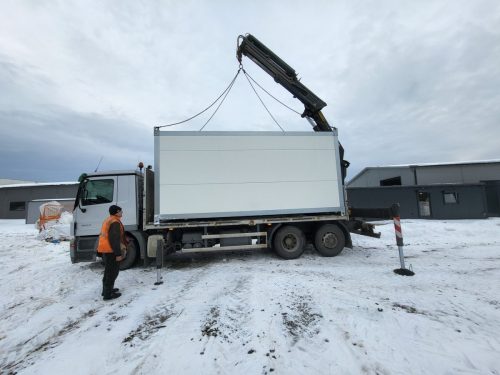 Kontener socjalny z płyty warstwowej
