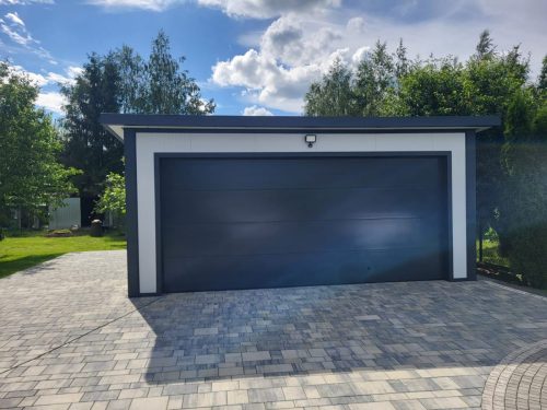 Nowoczesny garaż ocieplany 35 m² (2)
